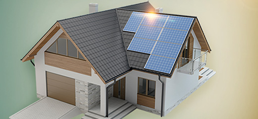 Components of a home solar system